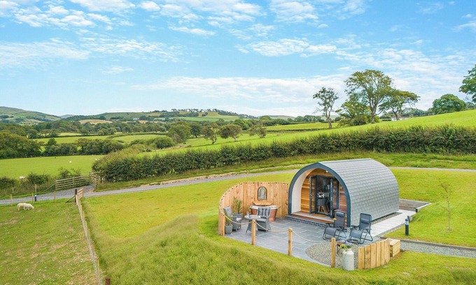 Glandyfi Cabaña | Alojamiento de 1 habitaciones en Talybont, near Borth