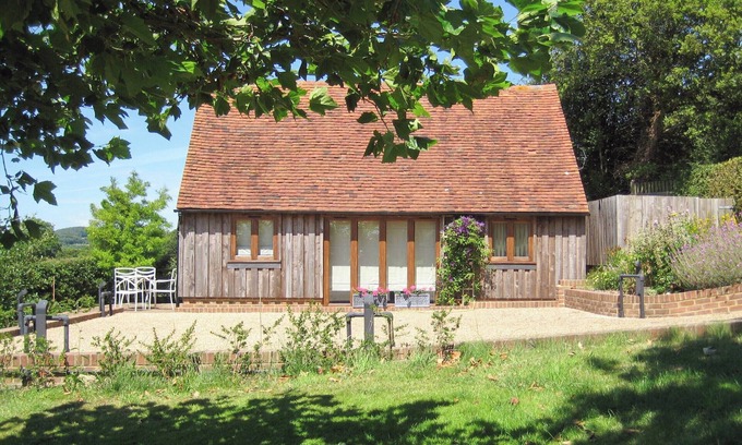 Cowbeech Cabaña | Alojamiento de 1 habitación en Ashburnham, cerca de Battle