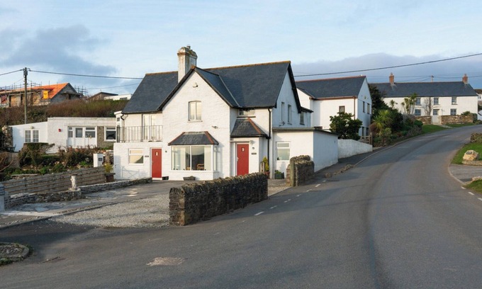 Trenance Cabaña | Alojamiento de 1 habitación en Mawgan Porth, cerca de Newquay