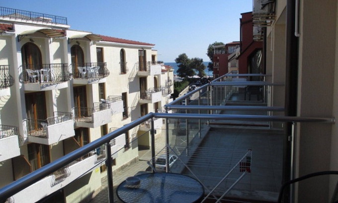 Sozopol Apartamento | Apartamento de 1 dormitorio con vista al mar cerca de la playa en Sozopol, Bulgaria
