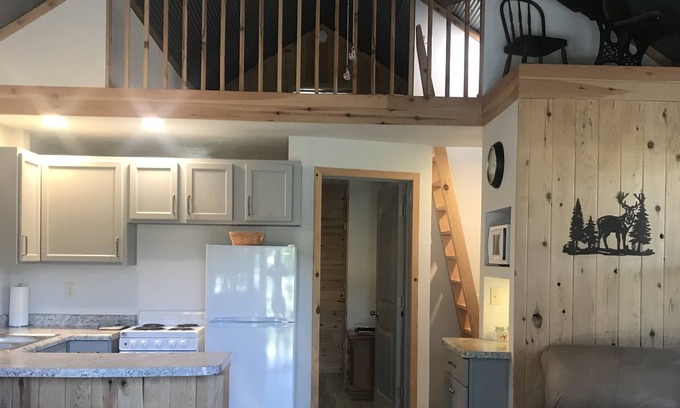 Dunnegan Cabina | 1 Bedroom Cabin at Needmore RV & Campground near Stockton Lake MO