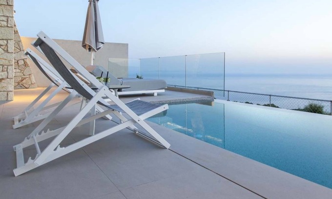 Sivota Villa | Oferta anticipada: Sivota Sunset Villa4 de una habitación con piscina y vista al mar