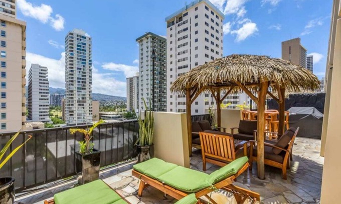 Waikiki Condominio | 1 Bedroom Tiki Terrace Suite - Bamboo Waikīkī Hotel #904