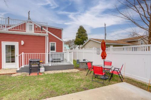 Port Clinton Casa | 1 Block to Beach Home with Hot Tub in Port Clinton!