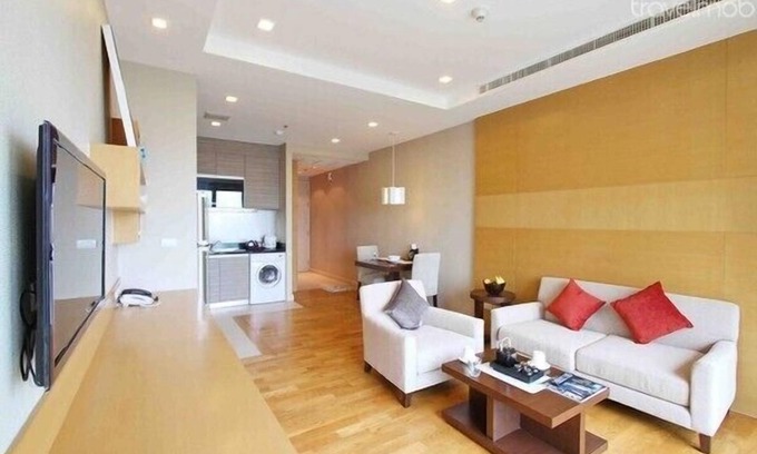 Asoke Apartamento | Apartamento de 1 dormitorio con vista panorámica 3