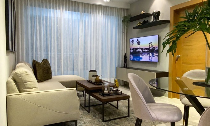 Bella Vista Apartamento | 1 BR Luxury and Modern apartment/Rooftop & Gym 6FL
