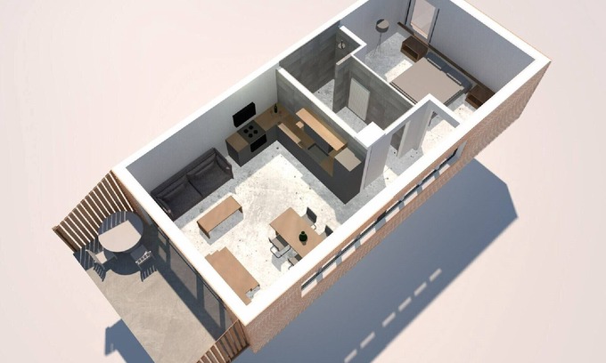 Freiburg im Breisgau Apartamento | 1 Chardonnay, 57qm, Balkon, 1 Schlafzimmer, Max. 2 Personen
