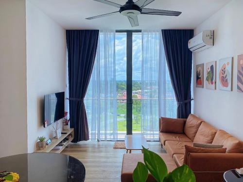 Sibu Apartamento | #1 Hann's Residence Homestay City View 2R2B