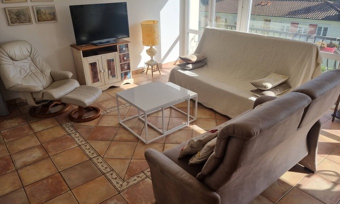 Saint-Paul-les-Dax Apartamento | 1 -living 2-bedroom south-facing apartment in quiet residence near train station
