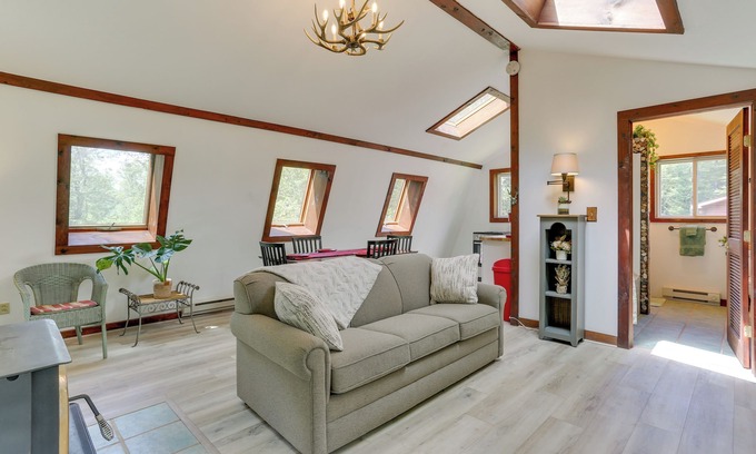 Milanville Apartamento | 1 Mi to River: Pet-Friendly Studio in Milanville!