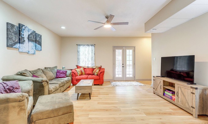 Newnan Apartamento | 10 Mi to Chattahoochee Bend: Peaceful Apt w/Patio