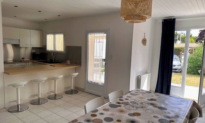 Les Moutiers-en-Retz Casa | 100 M DE LA Plage 100 DU Bourg