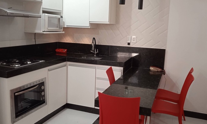 Southeast Region Apartamento | 1 dormitorio, 1 sala de estar, 1 baño y cocina