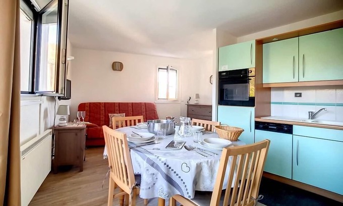 Reberty Apartamento | A 100m de las pistas de esquí, 2.o piso, tv, 32m², Les Menuires