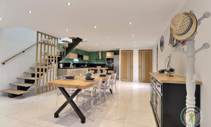 Saint-Suliac Casa | 105 m² Gîte ∙ 3 habitaciones ∙ 6 huéspedes