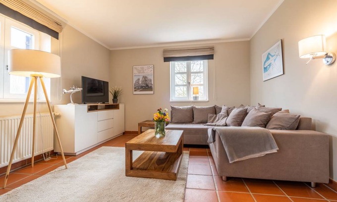 Dranske Apartamento | 108 m² Apartamento ∙ 3 habitaciones ∙ 6 huéspedes