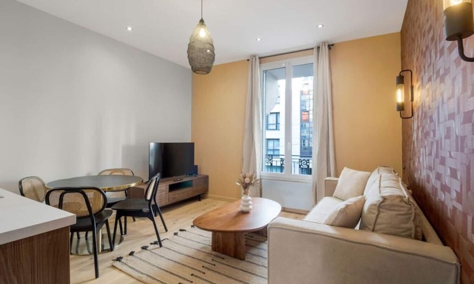 Charonne Apartamento | 11.Appart 4Pers#1 Bedroom #Père Lachaise #Nation