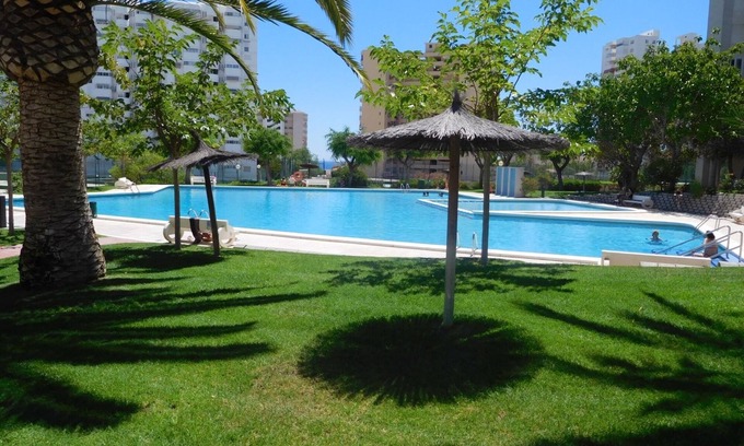 Cabo de las Huertas Apartamento | 110m2 + 18m2 terraza y piscina grande, Alicante, Playa San Juan