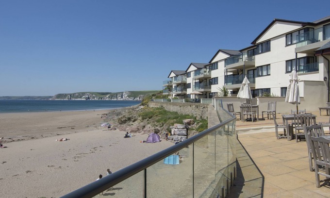 Bigbury-on-Sea Cabaña | 12 Calzada de la isla de Burgh, BIGBURY-ON-SEA