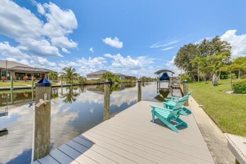 South Gulf Cove Casa | 12 Mi to Gulf Port Charlotte Home with Boat Dock