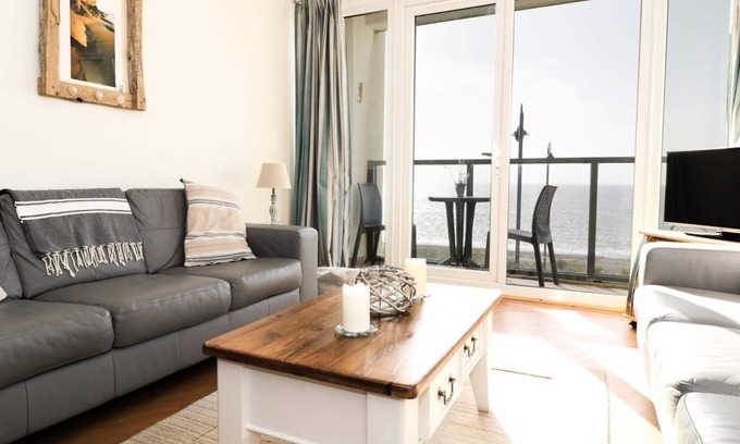 Rhyd-y-clafdy Apartamento | 12 West End Point, PWLLHELI