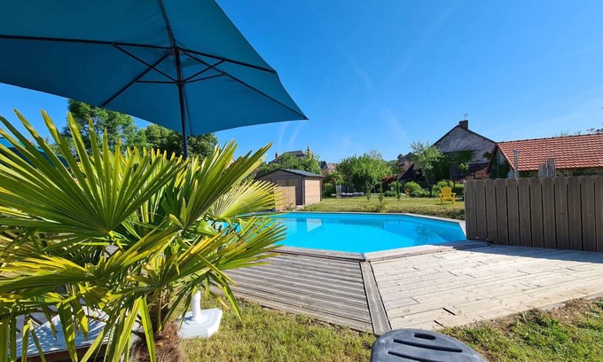 Le Menoux Casa | 120 m² Casa ∙ 2 habitaciones ∙ 5 personas
