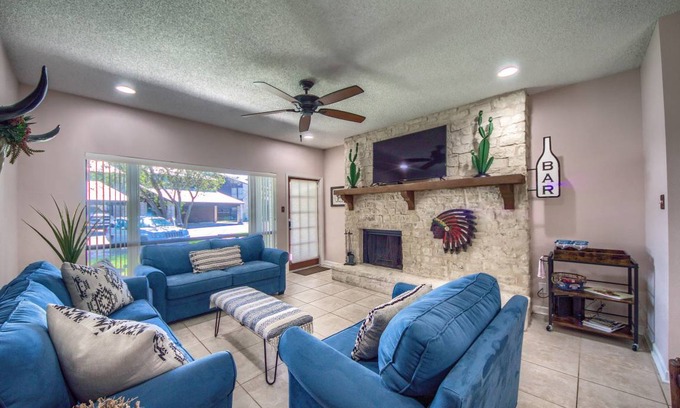 New Braunfels Condominio | 127 m² Apartamento ∙ 2 habitaciones ∙ 8 huéspedes