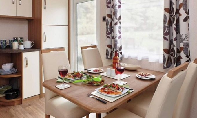 Wigton Casa | 12ft-wide caravan with one double and one twin.