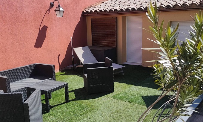 Pierrelatte Apartamento | 130 m² air-conditioned apartment with large terrace - 2 bedrooms + master suite