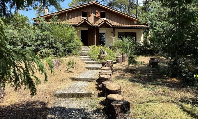 Maubuisson Chalet De Esquí | 135 - Ideales Chalet für 8 Personen in Maubuisson