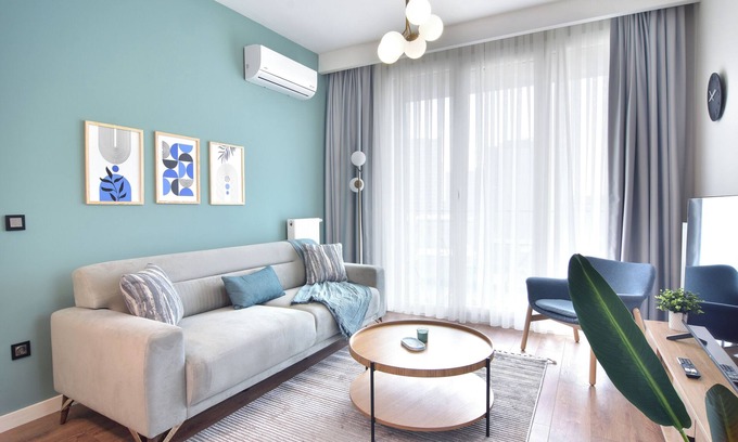 Bagcilar Apartamento | 13th floor Brand new cozy 2BR Apt with Balcony
