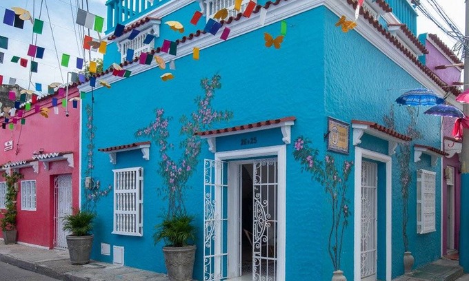 Cartagena Walled City Casa | 14 m² Casa ∙ 3 habitaciones ∙ 6 personas