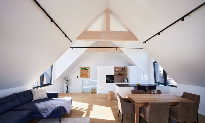 Loretto Apartamento | 140 m² designer apartment with fantastic panoramic roof terrace in Salzburg