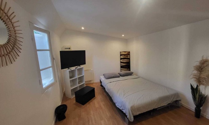 Cros-de-Cagnes Chalet De Esquí | 14m² studio close to the beach