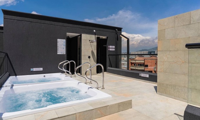 San Diego Apartamento | 14th floor Work-Life Balance in Poblado+Jacuzzi