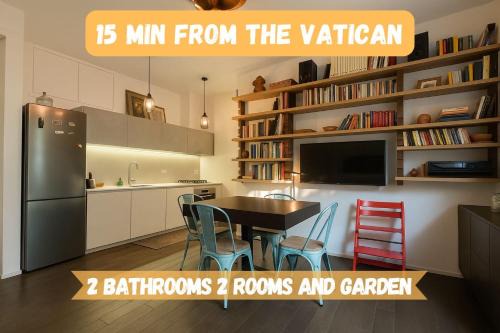 Rome Apartamento | 15 MIN FROM THE VATICAN Wi-fi and garden