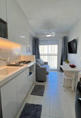 Panamby Apartamento | 1507A Chácara Santo Antônio 1 dormitório com sacada Apartamento completo