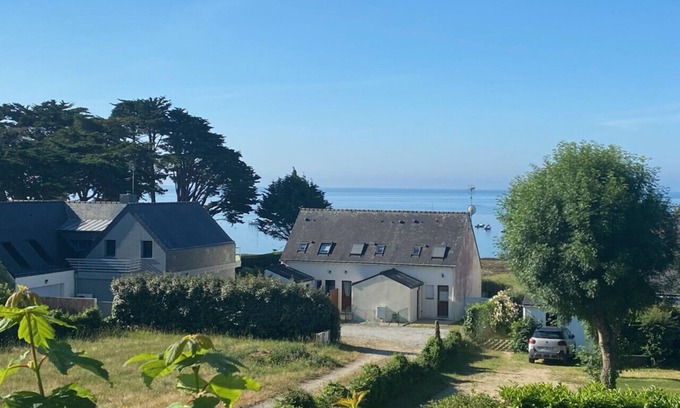 Sarzeau Chalet De Esquí | 150m de la playa - Vista al mar - Casa para 6