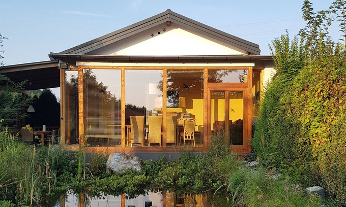 Markt Sankt Martin Casa | 150m2 Haus + 70m2 Yogaraum + 4000 m2 Garten + Jurte