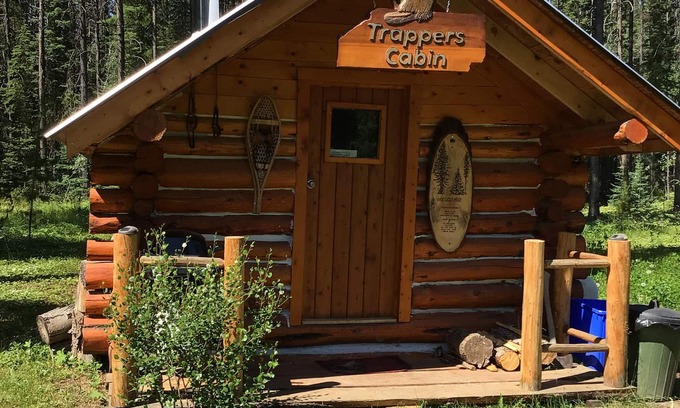 Dease Lake Cabina | Cozy 1 bd Off Grid Wilderness Trappers Cabin. Pet Friendly!