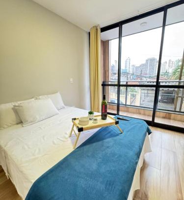 Zona Leste Apartamento | 16 Studio completo |Próximo ao Shopping Anália Franco