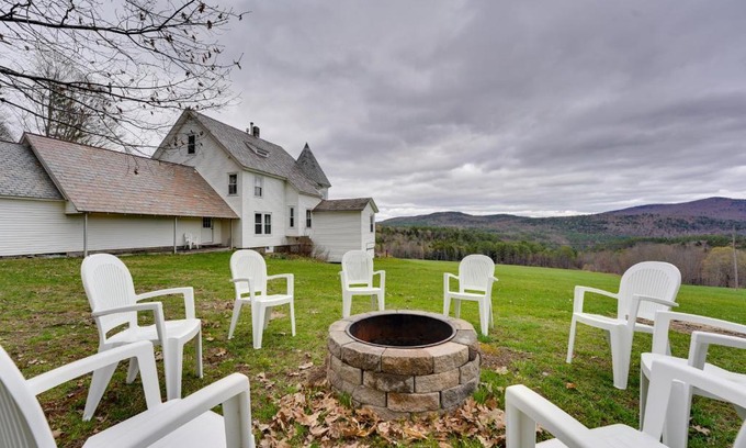 Cavendish Casa | 17-Acre Vermont Escape with Panoramic Mountain Views