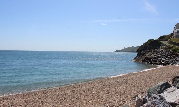 Torcross Cabaña | 17 en la playa, SLAPTON
