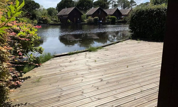Hourtin Chalet De Esquí | 172 - Chalet coup de coeur Hourtin Port - ruhig, Natur und See zu Ihren Füßen!