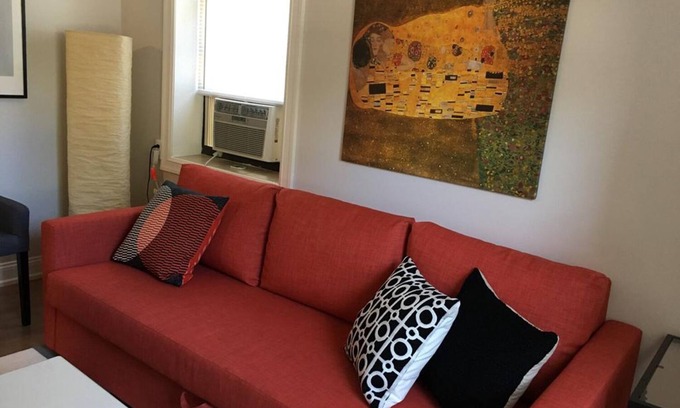 Industry Apartamento | Elegante apartamento de 1 dormitorio / estacionamiento disponible - 20 minutos a Nueva York