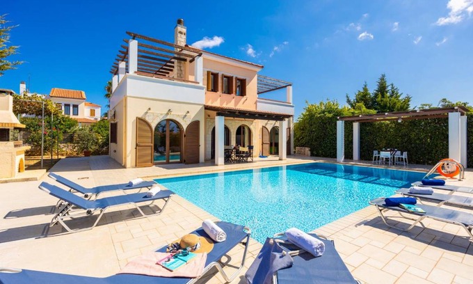 Kefalas Villa | 180 m² Villa ∙ 3 habitaciones ∙ 7 huéspedes