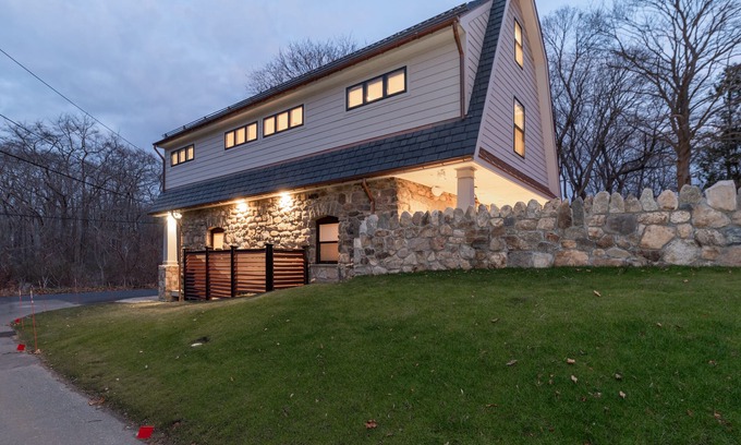 Gloucester Cabaña | 1886 Captains Carriage House Secluded Luxury Eastern Point Gloucester MA