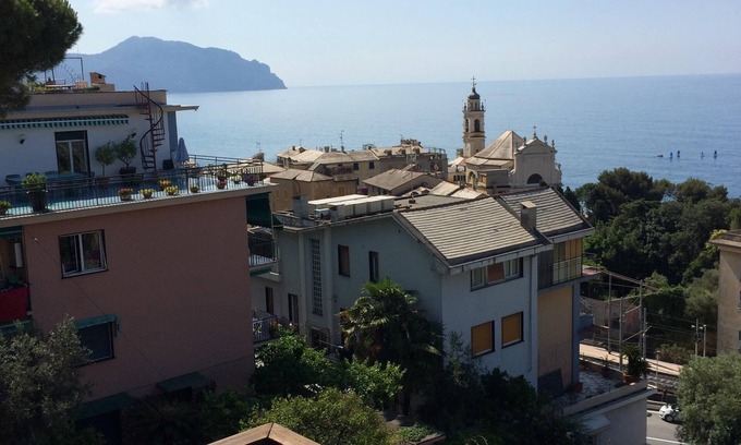 Bogliasco Villa | 1930 casa encantadora con jardín y frente al mar