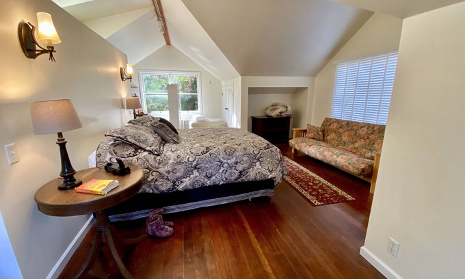 Northeast Carmel Casa | 1938 Tree Top 2 story Carmel-By-The-Sea Cottage
