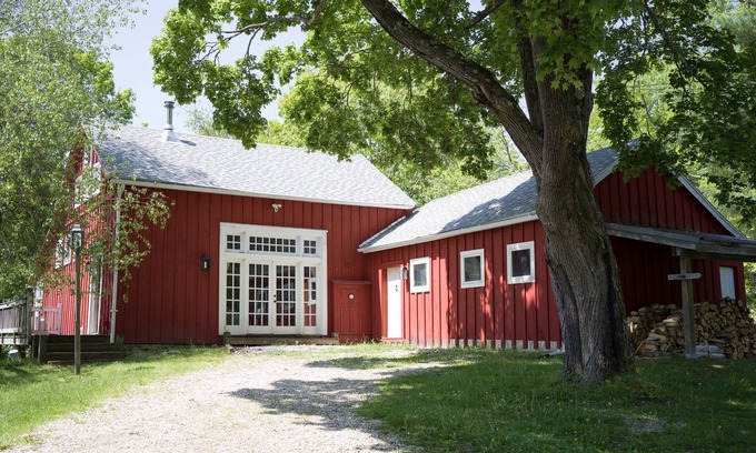 Cheshire Casa | XIX c. Granero renovado en los Berkshires